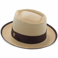 The Lineup - Dobbs Hemp Straw Fedora Hat -fashionablehats Sales Shop dobbs fedora the lineup dobbs hemp straw fedora hat hat 16524663357580
