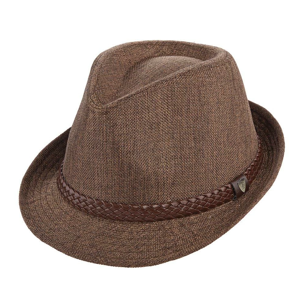 Dorfman Pacific Teetotaler Straw Fedora Hat 4 Dorfman Pacific Teetotaler Straw Fedora Hat - Image 2
