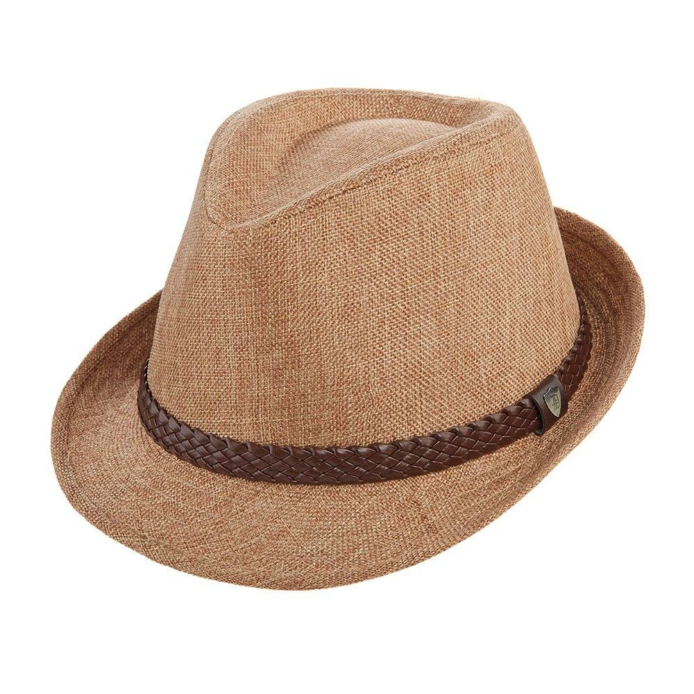 Dorfman Pacific Teetotaler Straw Fedora Hat 6 Dorfman Pacific Teetotaler Straw Fedora Hat - Image 4