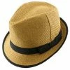 Ego - DPC LS172 Toyo Straw Fedora Hat -fashionablehats Sales Shop dorfman pacific trilby brown one size fits most ego dpc ls172 ivory matte toyo straw fedora hat hat 16524468977804