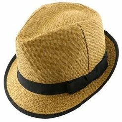 Ego - DPC LS172 Toyo Straw Fedora Hat