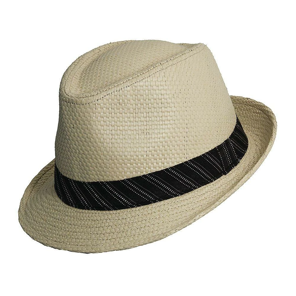 Central - DPC MS177 Sand Matte Toyo Fedora Hat 6 Central - DPC MS177 Sand Matte Toyo Fedora Hat - Image 4