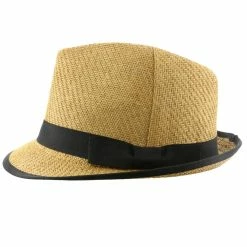 Ego - DPC LS172 Toyo Straw Fedora Hat -fashionablehats Sales Shop dorfman pacific trilby ego dpc ls172 ivory matte toyo straw fedora hat hat 16524469141644
