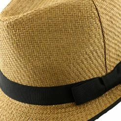 Ego - DPC LS172 Toyo Straw Fedora Hat -fashionablehats Sales Shop dorfman pacific trilby ego dpc ls172 ivory matte toyo straw fedora hat hat 16524469272716