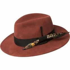 Burnell - Bailey Wool Fedora Hat -fashionablehats Sales Shop h 70653bh ochre 0 33aa685b 5402 4db2 bc40 22742e0d3ec3