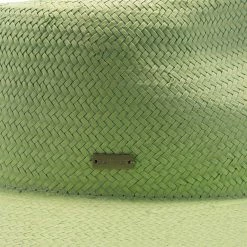 Geraldine - Betmar Paper Straw Fedora Hat -fashionablehats Sales Shop h b2001h lightgrn 4a