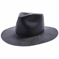 Geraldine - Betmar Paper Straw Fedora Hat -fashionablehats Sales Shop h b2001h navy 0a 41bb2f1a 7fdf 4cb1 971e 457a397e8a7e