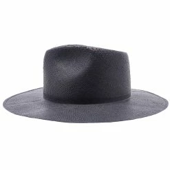 Geraldine - Betmar Paper Straw Fedora Hat -fashionablehats Sales Shop h b2001h navy 2a