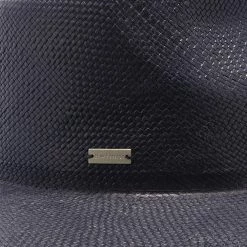 Geraldine - Betmar Paper Straw Fedora Hat -fashionablehats Sales Shop h b2001h navy 4a