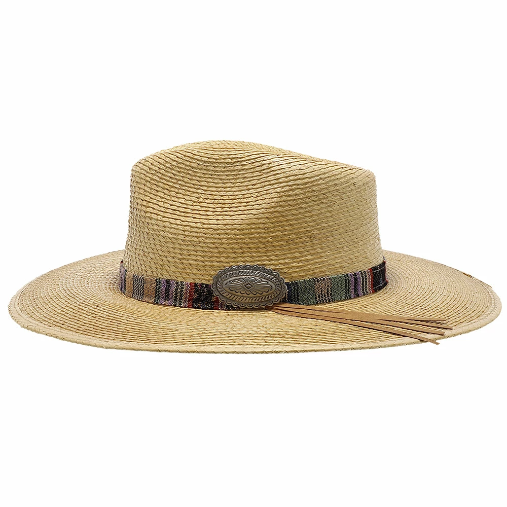 Saltillo - Charlie 1 Horse Straw Fedora Hat 5 Saltillo - Charlie 1 Horse Straw Fedora Hat - Image 3