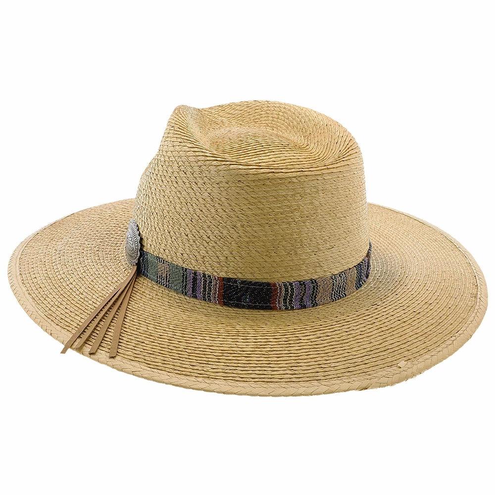 Saltillo - Charlie 1 Horse Straw Fedora Hat 7 Saltillo - Charlie 1 Horse Straw Fedora Hat - Image 5