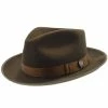 Topeka - Dobbs Soft Fur Blend Felt Fedora Hat -fashionablehats Sales Shop h dftpka sage 0a