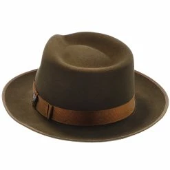 Topeka - Dobbs Soft Fur Blend Felt Fedora Hat -fashionablehats Sales Shop h dftpka sage 6a
