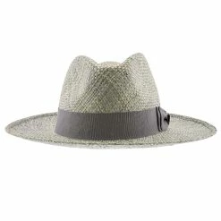 Summertime Stroll - Dobbs Straw Fedora Hat (Limited Edition) -fashionablehats Sales Shop h dssmts steel 1a