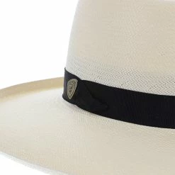 San Juan - Dobbs Shantung Straw Fedora Hat -fashionablehats Sales Shop h dssnjn nat 4a