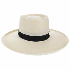San Juan - Dobbs Shantung Straw Fedora Hat -fashionablehats Sales Shop h dssnjn nat 6a