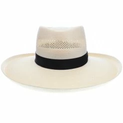 San Juan - Dobbs Vented Shantung Straw Fedora Hat -fashionablehats Sales Shop h dsvsjn nat 2a 50ce7b5d fabf 4d8c 9192 a792657ba429
