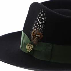 Cool Kid - Dobbs Wool Felt Fedora Hat -fashionablehats Sales Shop h dwcokdb black 4 eb8dc40d bea4 47b7 9967 eca1371f912c