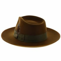 Cool Kid - Dobbs Wool Felt Fedora Hat -fashionablehats Sales Shop h dwcokdb cognac 3