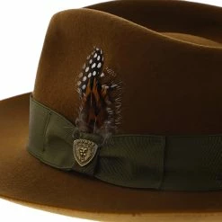 Cool Kid - Dobbs Wool Felt Fedora Hat -fashionablehats Sales Shop h dwcokdb cognac 4