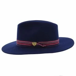 Rocco - Dobbs Wool Felt Fedora Hat -fashionablehats Sales Shop h dwroco navy 2