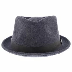 Shorty - Dobbs Wool Felt Fedora Hat -fashionablehats Sales Shop h dwshty grey 1