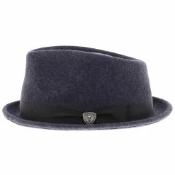 Shorty - Dobbs Wool Felt Fedora Hat -fashionablehats Sales Shop h dwshty grey 2