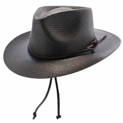 Belgrade - Stetson Shantung Straw Western Hat 29 Belgrade - Stetson Shantung Straw Western Hat -fashionablehats Sales Shop h osblgd blk 1a