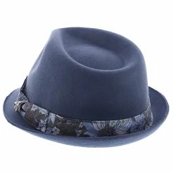 Accord - Santana Wool Felt Fedora Hat -fashionablehats Sales Shop h san371 mist 3