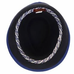 Notes - Santana Wool Felt Fedora Hat -fashionablehats Sales Shop h san372 blk 7a