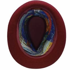 Notes - Santana Wool Felt Fedora Hat -fashionablehats Sales Shop h san372 burg 7a