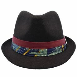 Selbo - Santana Wool Felt Fedora Hat -fashionablehats Sales Shop h san397 blk 2a
