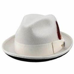 Stacy Adams GT Polyester Fedora Hat -fashionablehats Sales Shop h saw717 wht 0a 05f5c677 4b3e 425b 9ab3 976fab6874c1