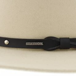 Black Hawk - Stetson Felt Gambler Hat - SWBKHK -fashionablehats Sales Shop h swbkhk silverbelly 5