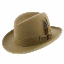 Homburg - Stetson Fur Felt Homburg Hat - TFHOMBB -fashionablehats Sales Shop h tfhombb 0 4229a090 ce53 4c13 bf15 36545e0832d3