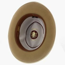 Homburg - Stetson Fur Felt Homburg Hat - TFHOMBB -fashionablehats Sales Shop h tfhombb 6