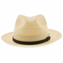 Alimeter - Stetson Hemp Straw Fedora Hat 26 Alimeter - Stetson Hemp Straw Fedora Hat -fashionablehats Sales Shop h tsalmtk 1