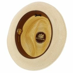 Alimeter - Stetson Hemp Straw Fedora Hat 31 Alimeter - Stetson Hemp Straw Fedora Hat -fashionablehats Sales Shop h tsalmtk 6