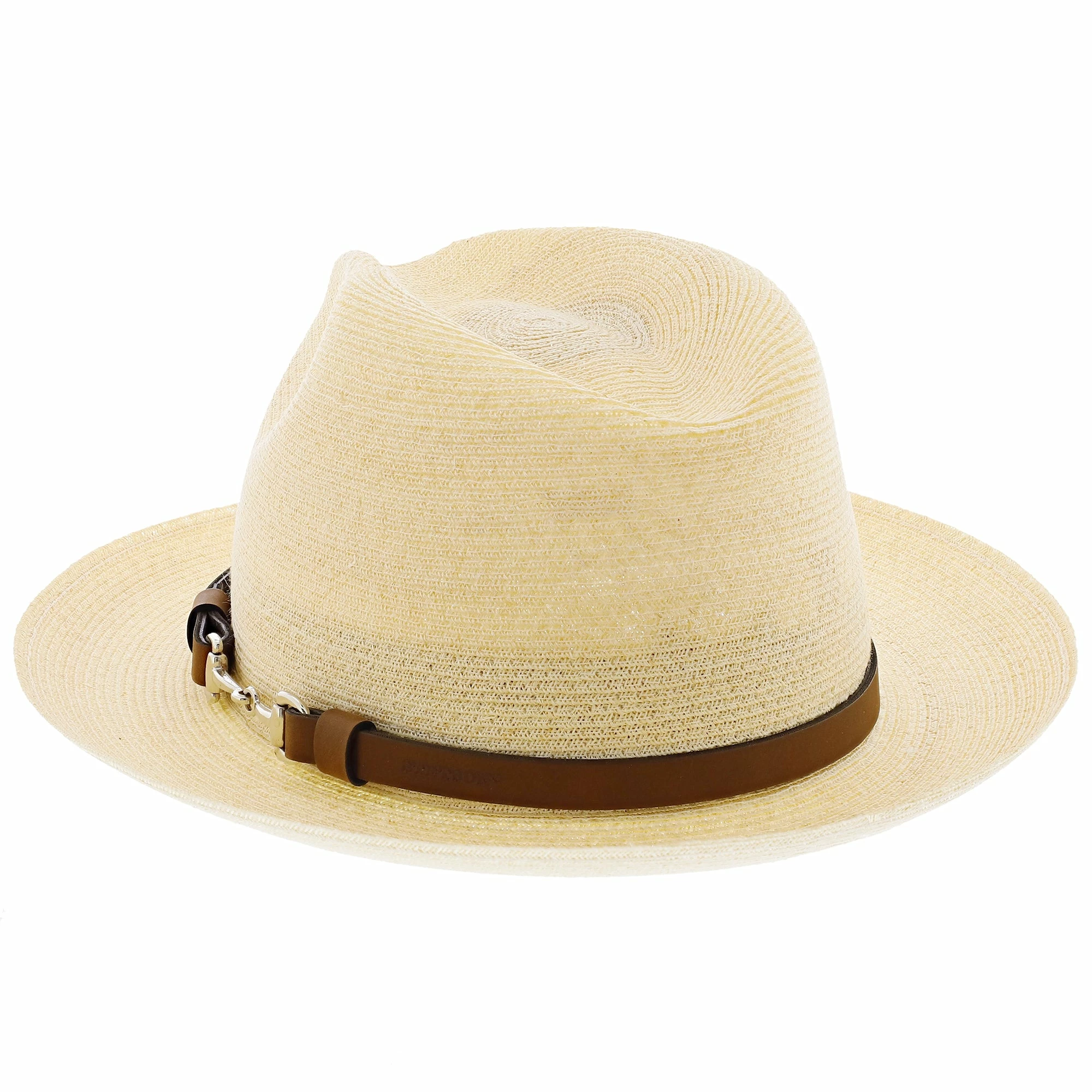 Alimeter - Stetson Hemp Straw Fedora Hat 5 Alimeter - Stetson Hemp Straw Fedora Hat - Image 3