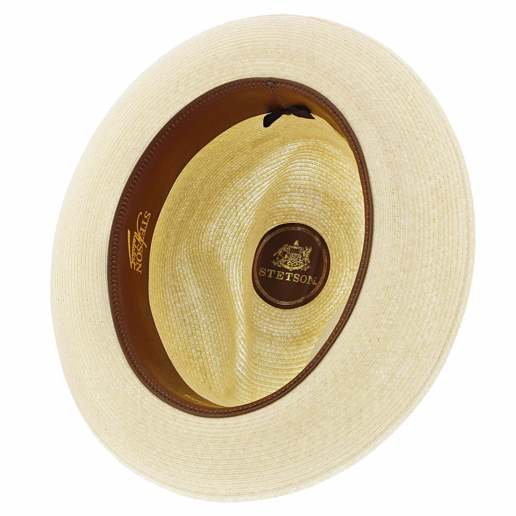 Alimeter - Stetson Hemp Straw Fedora Hat 10 Alimeter - Stetson Hemp Straw Fedora Hat - Image 8