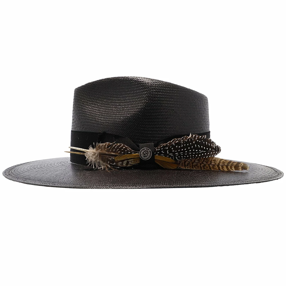 Atacama - Stetson Shantung Straw Fedora Hat 22 Atacama - Stetson Shantung Straw Fedora Hat - Image 20