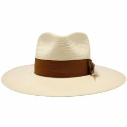 Atacama - Stetson Shantung Straw Fedora Hat 35 Atacama - Stetson Shantung Straw Fedora Hat -fashionablehats Sales Shop h tsatcm nat 2a