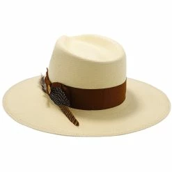 Atacama - Stetson Shantung Straw Fedora Hat 40 Atacama - Stetson Shantung Straw Fedora Hat -fashionablehats Sales Shop h tsatcm nat 6a