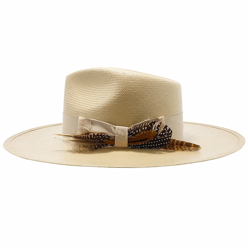 Atacama - Stetson Shantung Straw Fedora Hat 8 Atacama - Stetson Shantung Straw Fedora Hat - Image 6