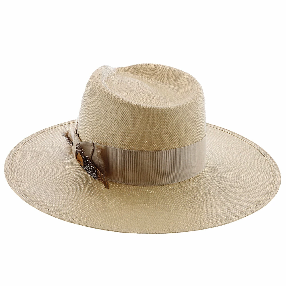 Atacama - Stetson Shantung Straw Fedora Hat 11 Atacama - Stetson Shantung Straw Fedora Hat - Image 9
