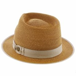 Inwood - Stetson Hemp Fedora Hat - TSINWDB -fashionablehats Sales Shop h tsinwdb bronze 3