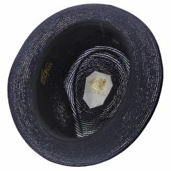 Inwood - Stetson Hemp Fedora Hat - TSINWDB -fashionablehats Sales Shop h tsinwdb navy 6