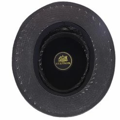 Keeneland - Stetson Shantung Straw Boater Hat -fashionablehats Sales Shop h tskeld blk 6a