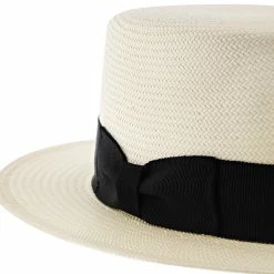Keeneland - Stetson Shantung Straw Boater Hat -fashionablehats Sales Shop h tskeldkb nat 3a