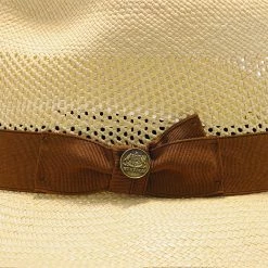 Brentwood - Stetson Shantung Straw Fedora Hat -fashionablehats Sales Shop h tsmoor nat 4a